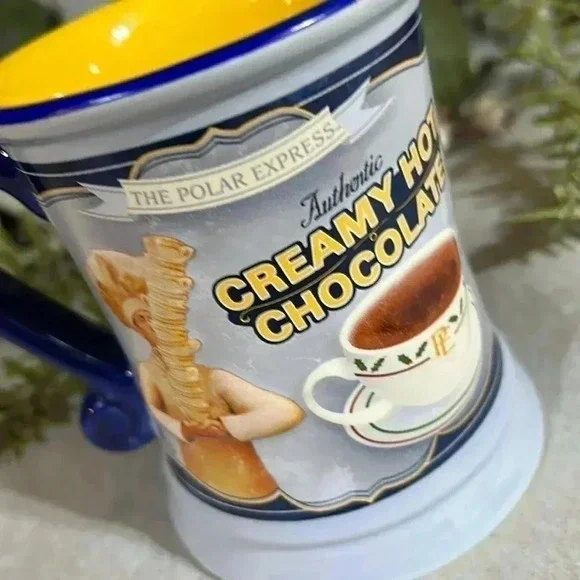 Polar Express Creamy Hot Chocolate Mug Cup - Picture 5 of 9